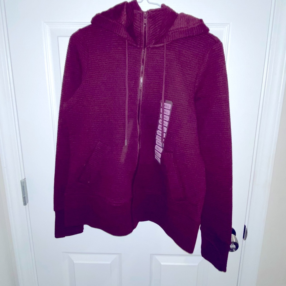 Women’s athletic jacket with hood small